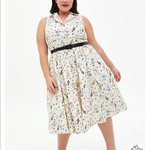 Torrid Disney Aristocats music notes dress